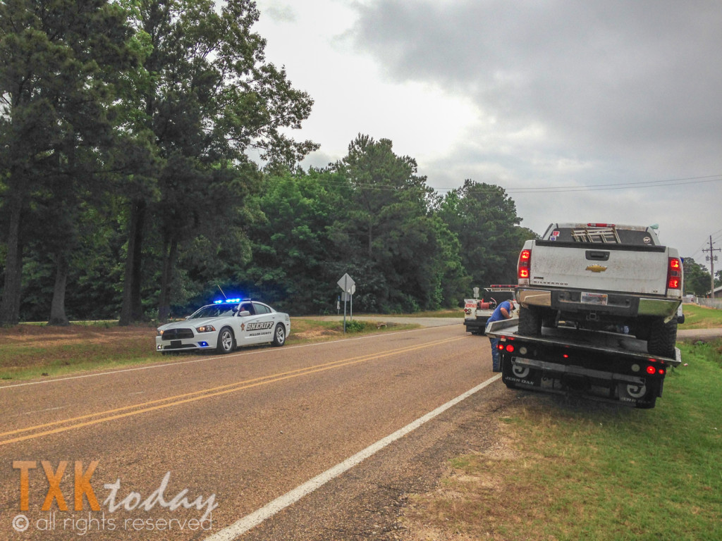 Vehicle out of control nearly takes out ballfield at Genoa Central