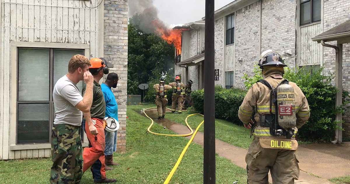 TAFD responds to apartment fire at Fox Creek | Texarkana Today