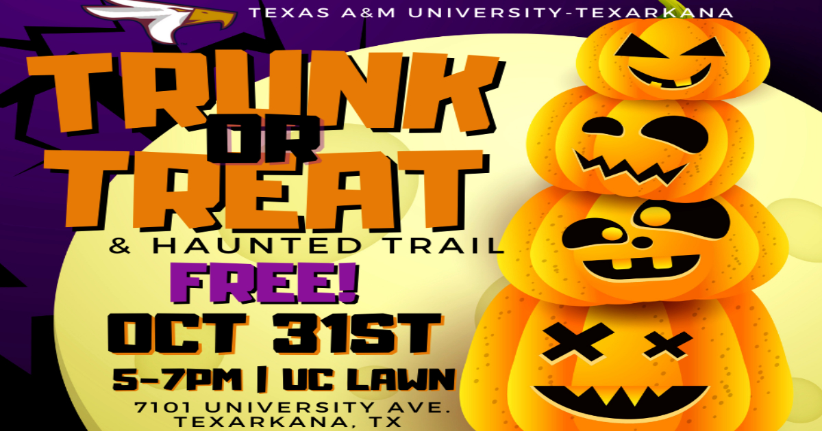 A&M-Texarkana Set To Resume Popular Trunk Or Treat Event And Add ...