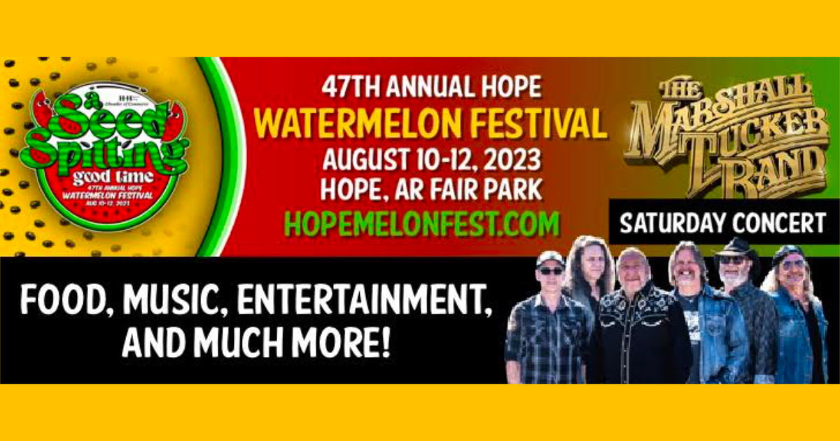 The legendary Marshall Tucker Band will headline the 47th Annual Hope