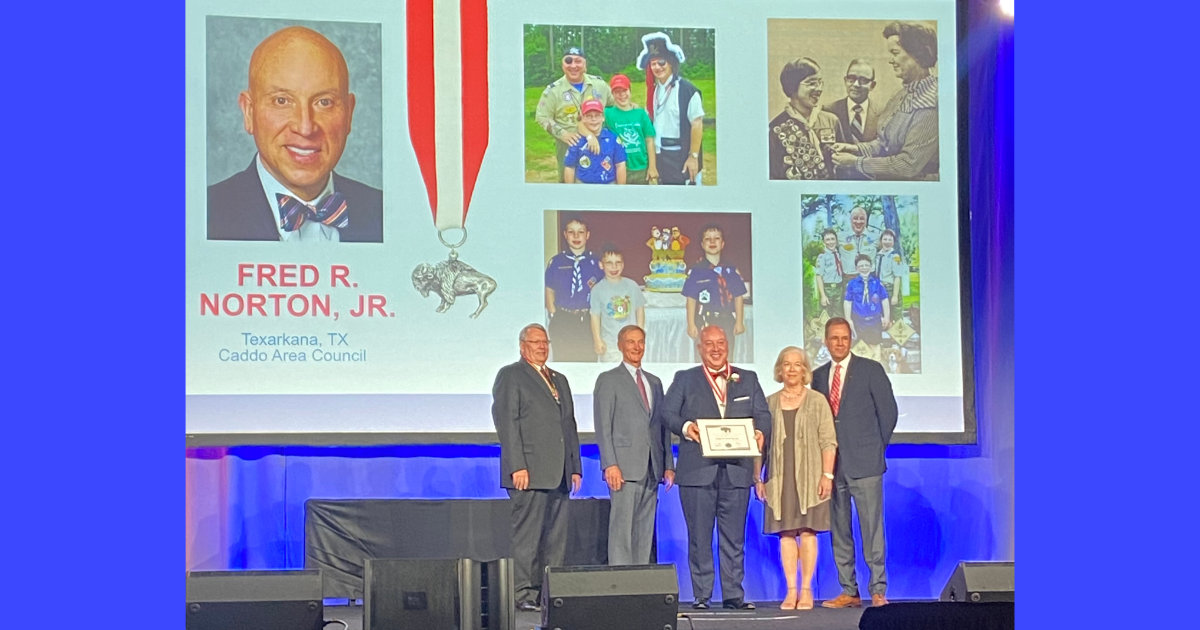 Caddo Area Council Executive Board Member and TISD Trustee, Mr. Fred