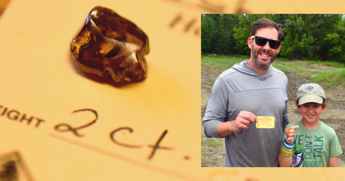 "Boys Week" Road Trip Results in TwoCarat Diamond Find at Arkansas