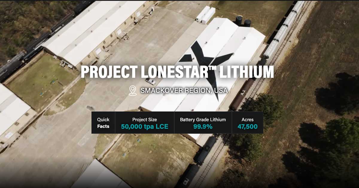 EnergyX to Unveil Largest U.S. Direct Lithium Extraction Plant Near Texarkana