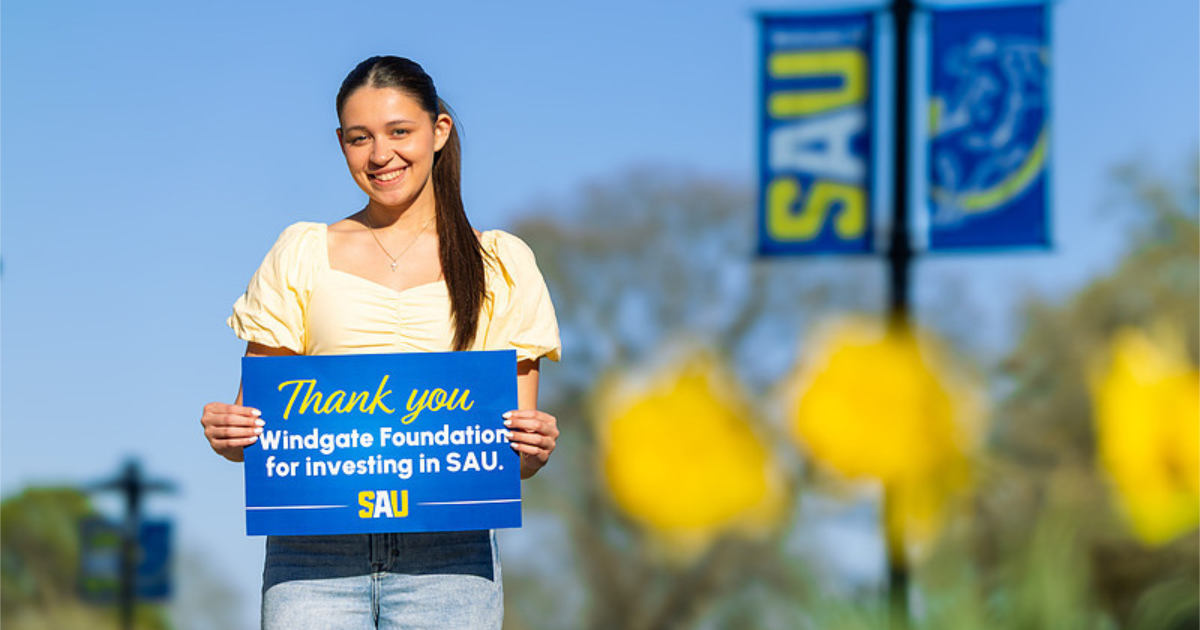 SAU Receives Transformational $4.5 Million Gift from the Windgate Foundation