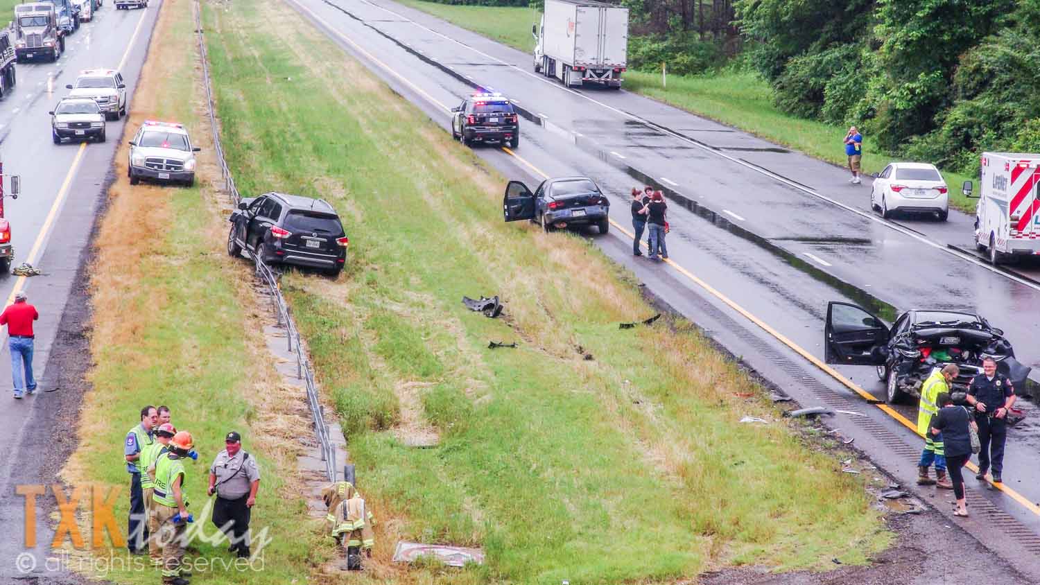 Multiple Accidents Leave I-30 East Bound Closed | Texarkana Today