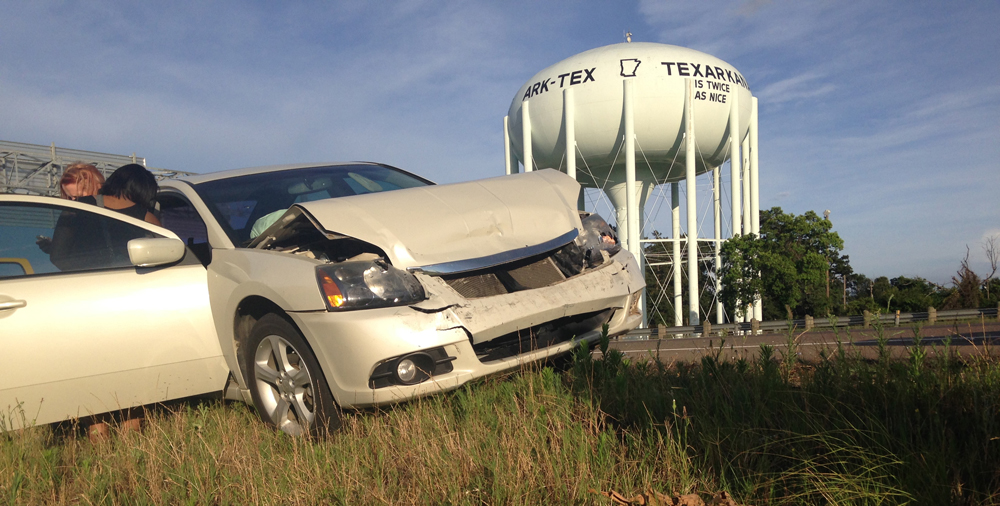 Four Car Collision On I 30 Causes West Bound Delays Texarkana Today