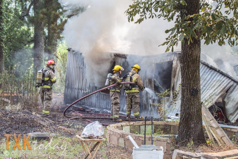 Redwater, Maud, & LE Fire Departments Fight Structure Fire | Texarkana ...