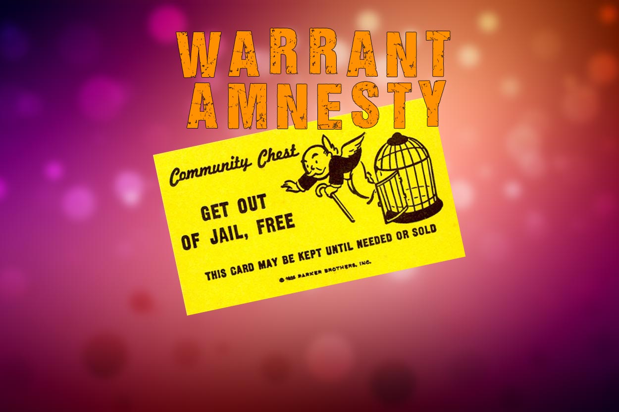 Texarkana, Arkansas District Court Offering Warrant Amnesty Texarkana