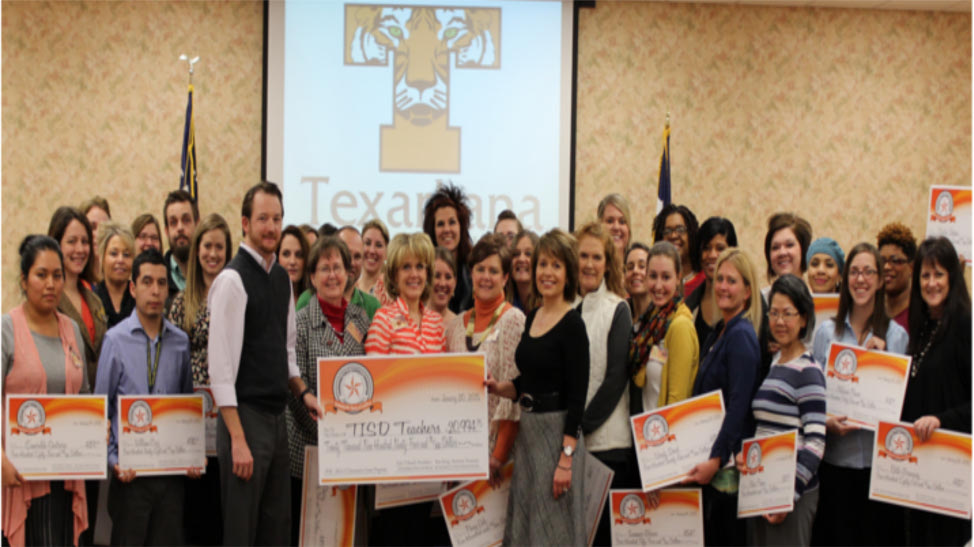 Texarkana Public Schools Foundation Awards TISD Teacher's with 20,995