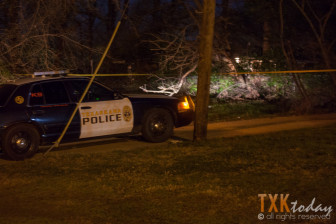 Crime Scene at 12th & Summerhill Rd where Guilbeau’s body was found. 