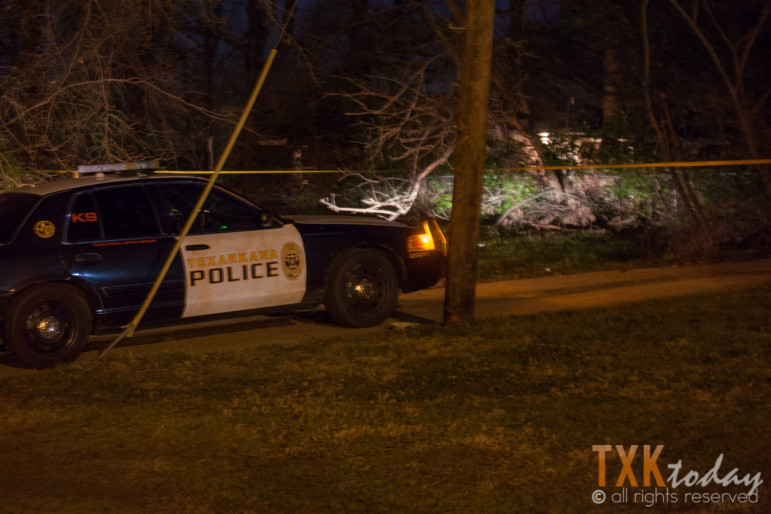 Crime Scene at 12th & Summerhill Rd. 