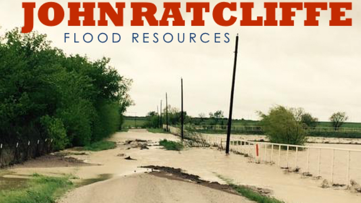 U.S. Rep. Ratcliffe Surveys Northeast Texas Flooded Areas Texarkana Today