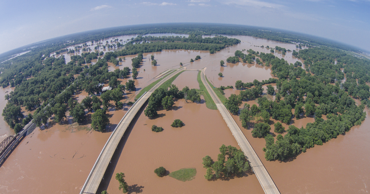 Highway 71 still covered in water | Texarkana Today