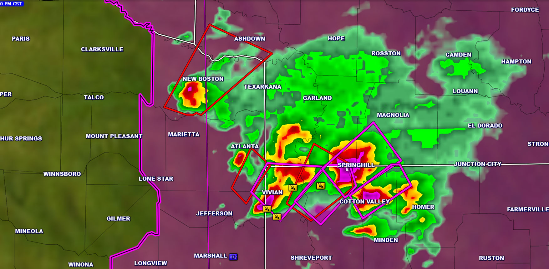 ArkLaTex under Tornado Watch until 9 p.m. | Texarkana Today