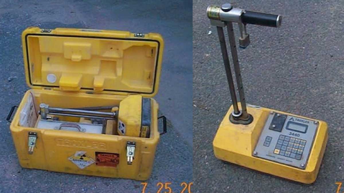 Device containing radioactive material stolen from Hot Springs