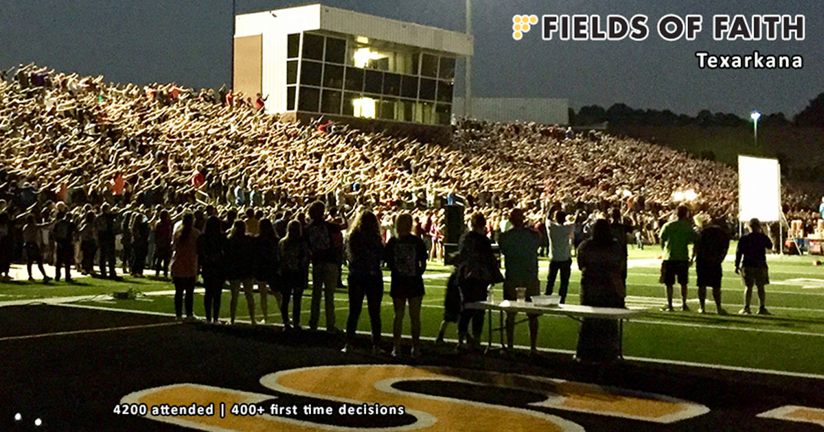 Fields of Faith tonight at Hawk Stadium Texarkana Today