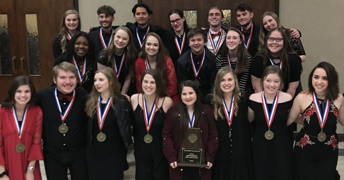 Texas High School UIL OneAct Play Troupe advances to BiDistrict