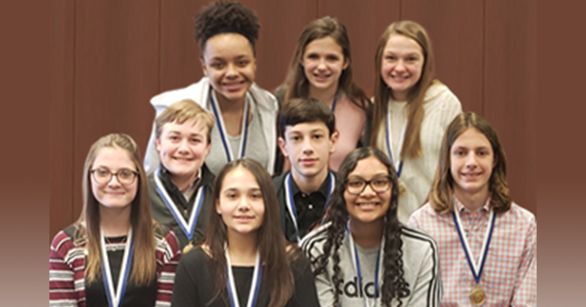 Nine Texas Middle School Students Earn Top Spots During TAMU T Regional