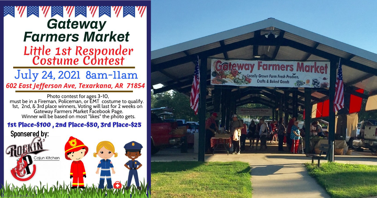 July 24th, Gateway Farmers Market will be hosting a "1st Responder