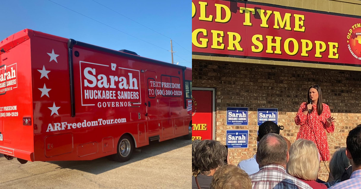 Sarah Huckabee Sanders Visits Hometown on Freedom Tour Texarkana Today