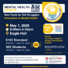 Texas A&M University–Texarkana to Host 2026 Mental Health Update Conference on May 1