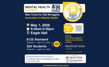 Texas A&M University–Texarkana to Host 2026 Mental Health Update Conference on May 1