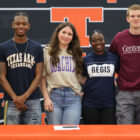 Texas High School Celebrates Six Tiger Athletes on Spring Signing Day
