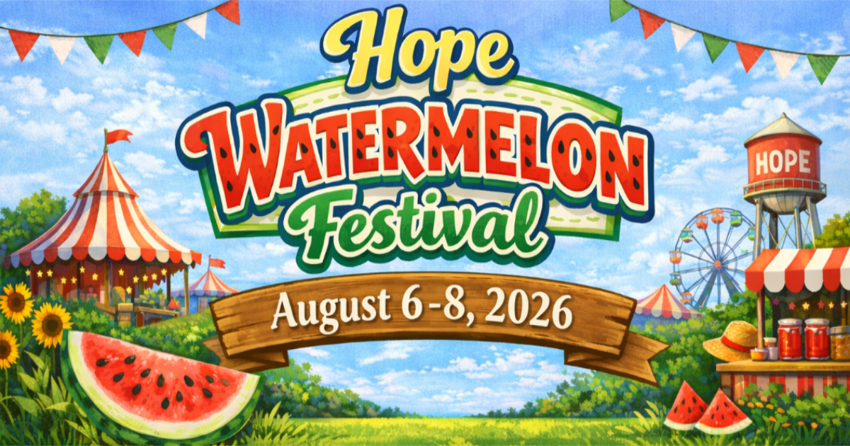 50 Years of Sweet Tradition: The Hope Watermelon Festival Announces Its “Golden Jubilee” Celebration!
