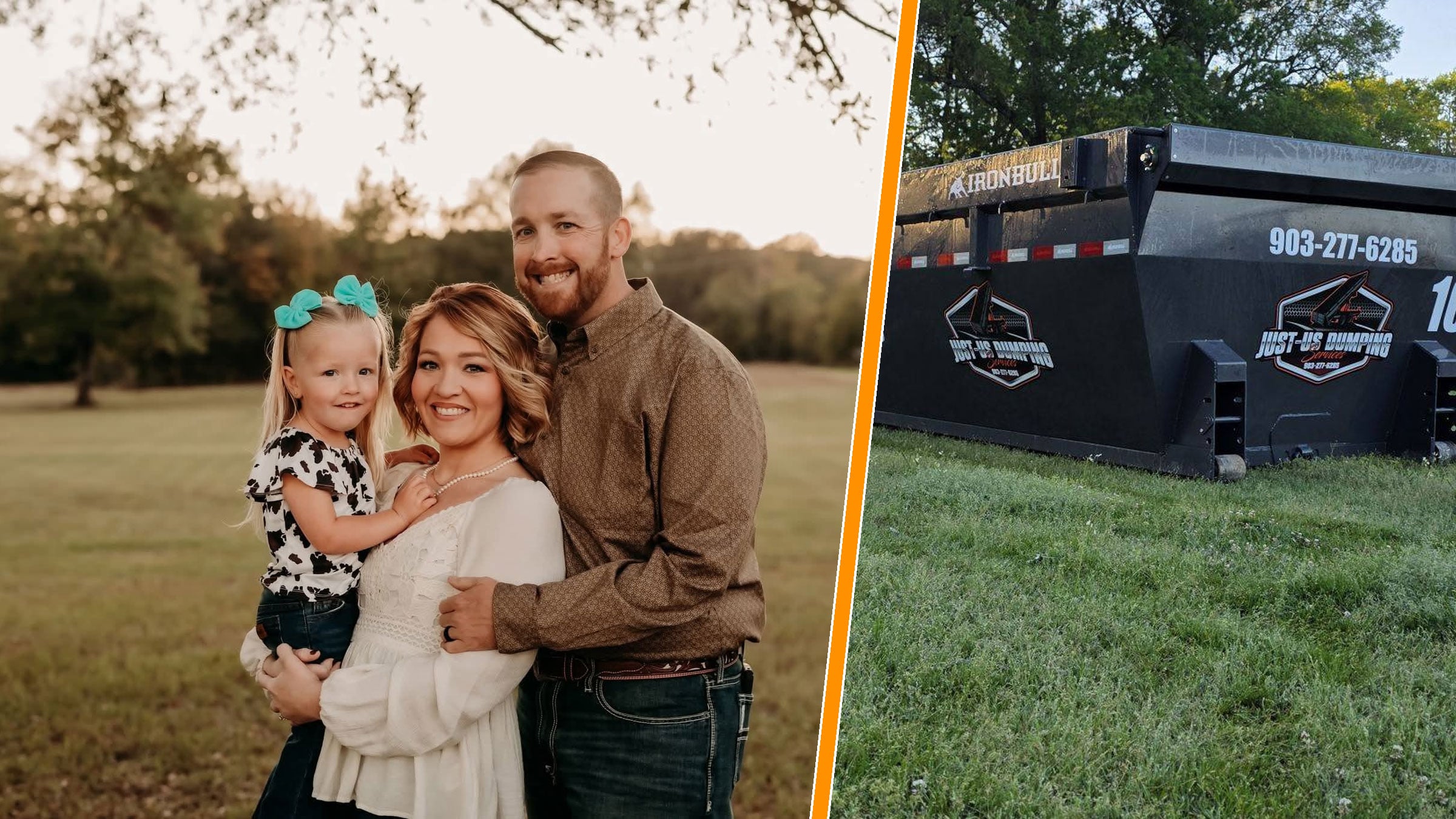 From one dump trailer to a regional fleet, Just Us Dumping builds a Texarkana business on family and service