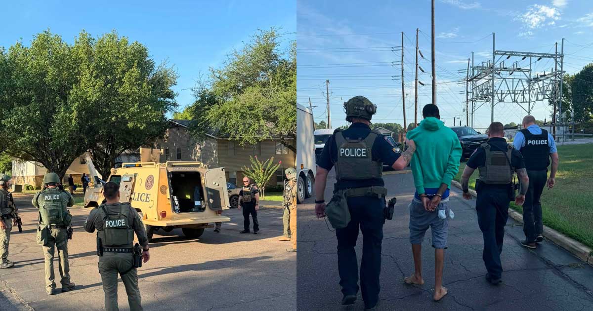 TAPD SWAT Team Executes High-Risk Warrant on Washington Street; Suspect in Custody