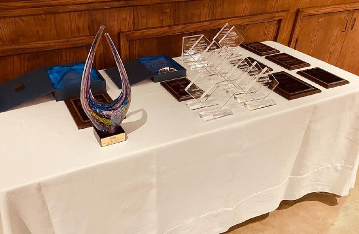 Awards presented during Harvest Regional Food Bank's Hunger Action Luncheon