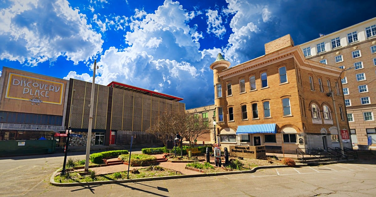 The Museum of Regional History and Discovery Place on N. State Line Ave. in downtown Texarkana