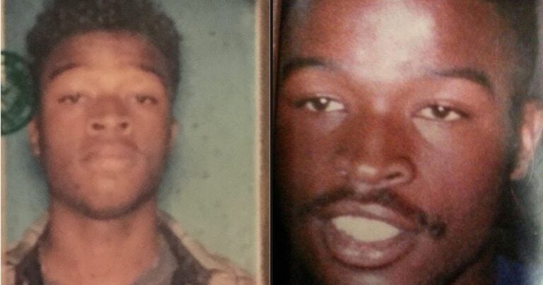 Two family photos of Roderick Earl Adams