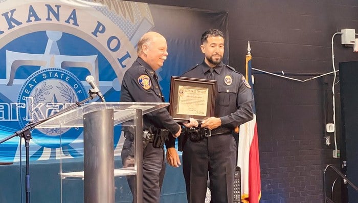 Officer Jacob Miramontes, TTPD Officer of the Year