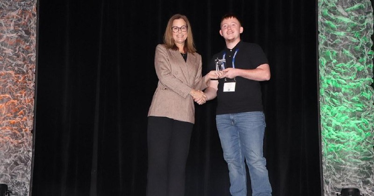 UA Hope-Texarkana Academic All-Star Joe Phillips Recognized at Arkansas Community Colleges Annual Conference